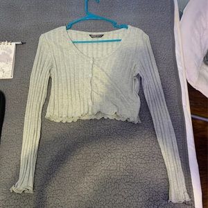 SHEIN long sleeve crop top